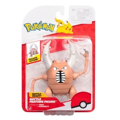 Pokémon Pinsir Battle Feature Figure – 4.5-Inch Pinsir Battle Ready Figure with