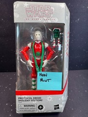 2022 Star Wars Black Series – Protocol Droid Holiday Edition Exclusive NON MINT