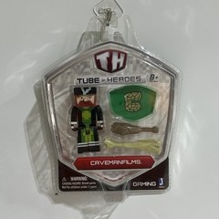 2015 Jazwares Tube Heroes CavemanFilms Action Figure with Accessories New Sealed