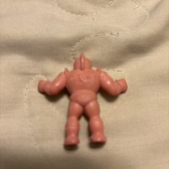 Vintage M.U.S.C.L.E. Men Lot of 5 Multi And Flesh Color Figures Mattel 80s Used