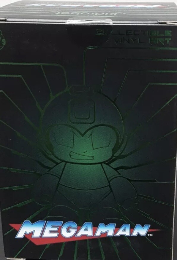 Kidrobot x Mega man 3″ Metallic Green Holiday Exclusive Non-Blind box NEW 🔥