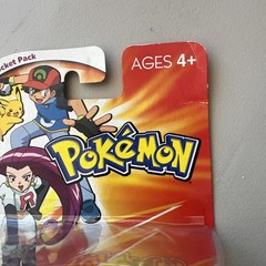 Pokemon 10th Anniversary Ash VS team Rocket Pack Target Figures. New Old Stock