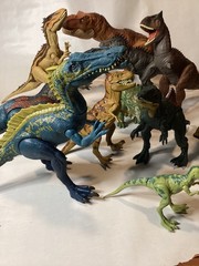 Jurassic World – Lot of 14 Dinosaurs – Large triceratops T. Rex