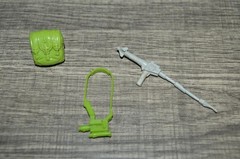 1985 Gijoe Covert Operations Lady Jaye ( Weapons & Action Card ) Original Parts!