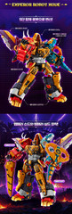Mini Force Dino warrior EMPEROR Transform Robot Action Figure Toy 2025 New SAMG