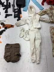Vintage 1990s Hasbro 12 Inch Gi Joe Clothes Weapons Accessories Lot