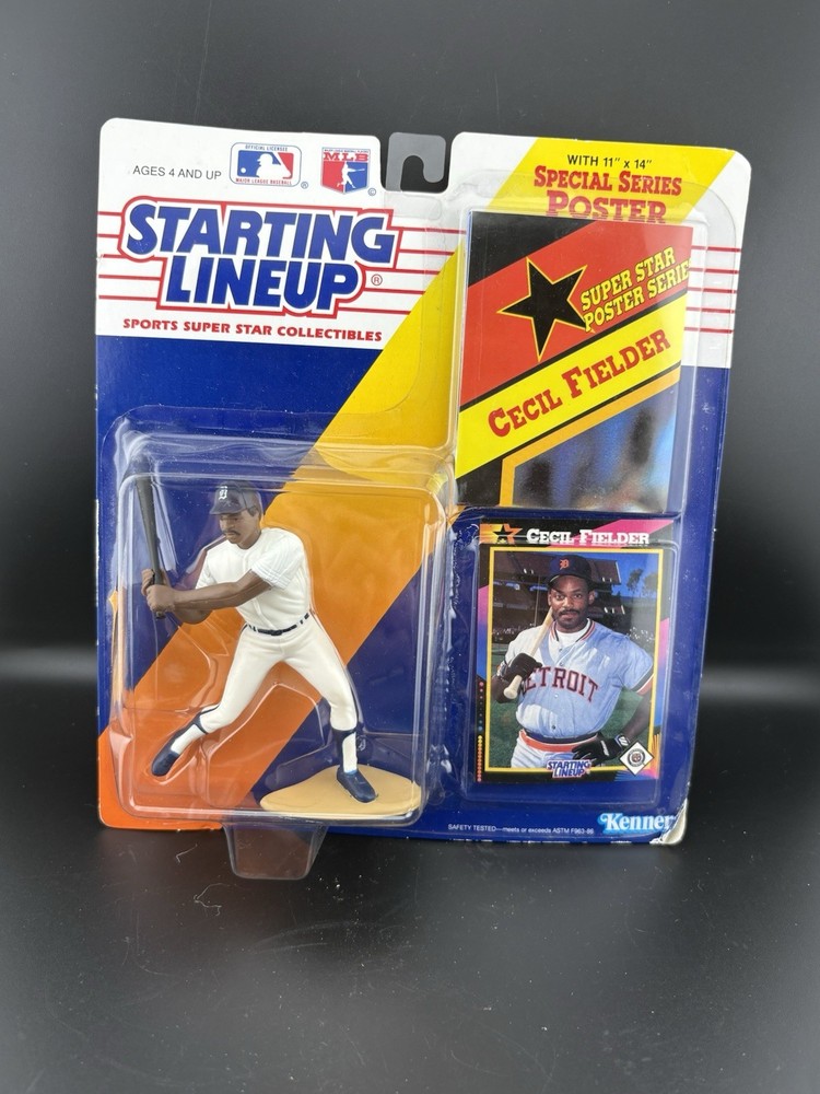 1991 Cecil Fielder Starting Lineup Special Edition Detroit Tigers B12