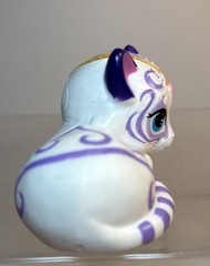Nickelodeon Shimmer & Shine Nahal White Tiger Figure 3″ PVC Toy Made Indonesia