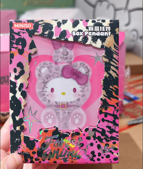 MINISO Sanrio Forest Animal Series Vinyl Plush Confirmed Blind Box Pendant Toy！！