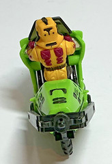 Vintage 1985 Kenner M.A.S.K. Condor Motorcycle Brad Turner & Short Mask Complete