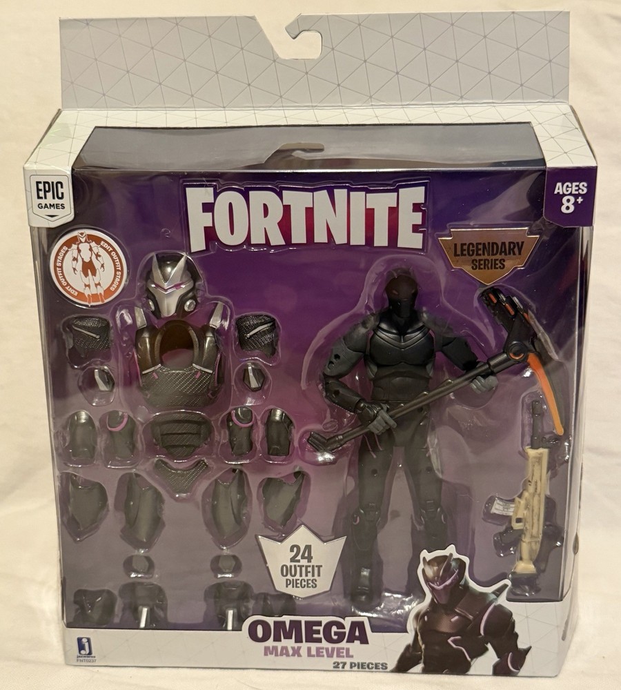 Jazwares Fortnite Purple Omega Max Level Figure Epic Games Legendary Series