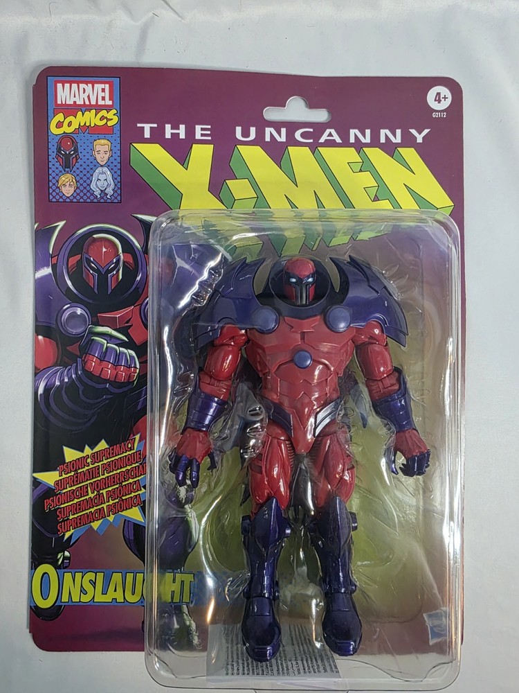 Hasbro Marvel Legends X-Men Retro Onslaught Action Figure New Target Exclusive