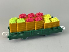Sodor Fruit Flatbed Produce Car Red Green Apples Thomas Tank Engine Trackmaster