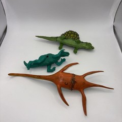 Vintage 80s & 90s Dinosaur Figure Lot Of 14 – Unbranded And Branded