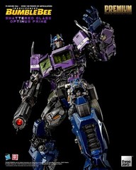 New Threezero Premium Shattered Glass Optimus Prime 19in Action Figure In Stock