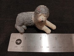 1994 MEG Puppy In My Pocket Old English Sheepdog