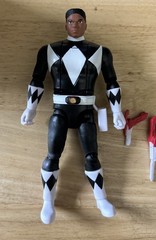 Power Rangers Lightning Collection MMPR Black Zach Mighty Morphin Y0384
