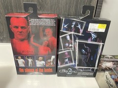 NECA Lot of 4, Silence Of The Lambs , Halloween,King Kong, Conjuring 2 Figures