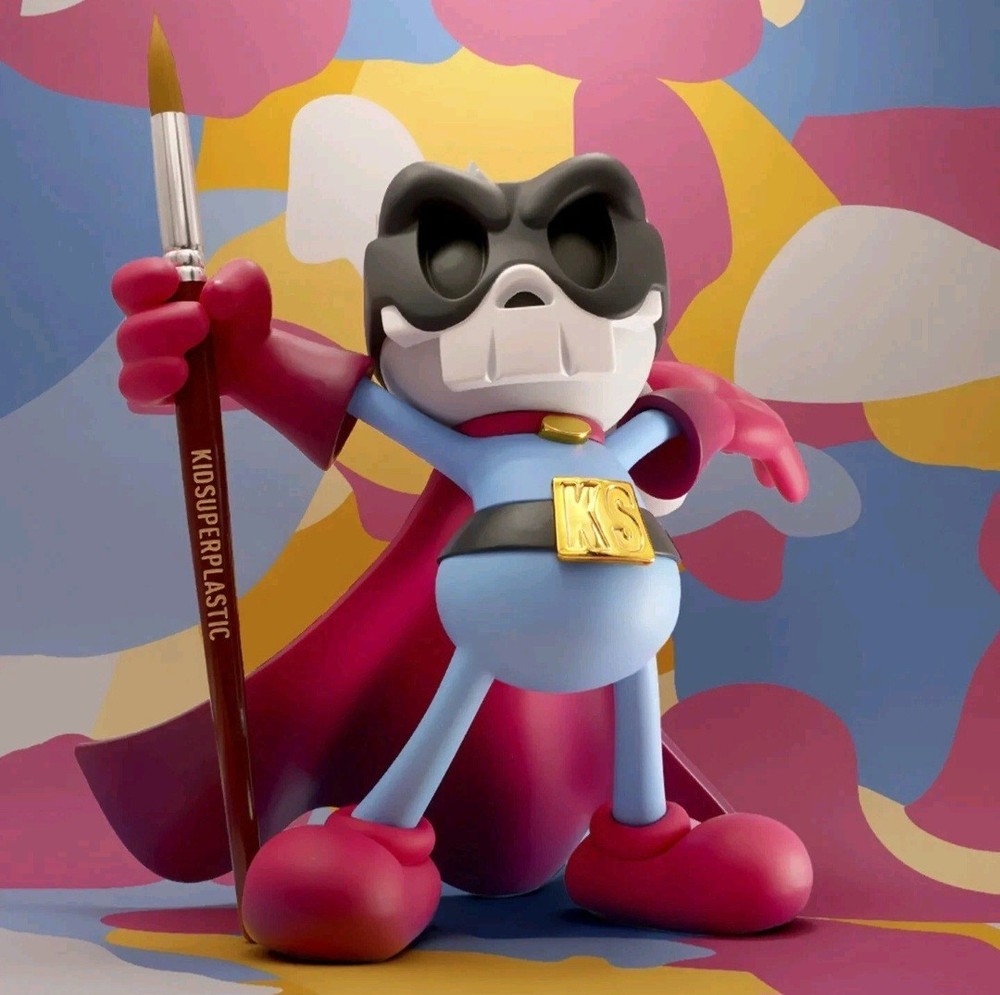 KIDSUPERPLASTIC BY KIDSUPER LE 1666 by Superplastic 8″ Art Vinyl Figure