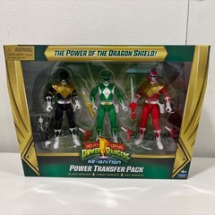 Playmates Power Rangers Re-Ignition Power Transfer Pack 3 Pack Black, Green, Red