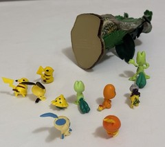 Pokemon Select Wild Jungle Enviroment 25 Figures Lot Mankey Treecko Bobble Head