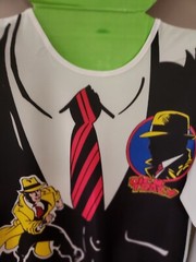 Vintage Dick Tracy Fabric Halloween Costume By Ben Cooper Size 8-10