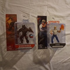 Altered Beast Werewolf and Streets of Rage Axel Action Figures 4″ Jakks Pacific