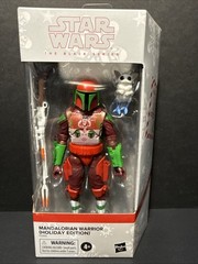 Star Wars – Mandalorian Warrior Holiday Edition – Black Series