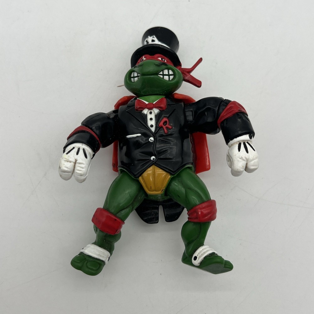 Vintage TMNT 1992 Teenage Mutant Ninja Turtles Raph The Magnificent Magician