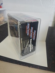Vintage 1984 Star Wars TRI-LOGO POTF * SPAIN * ONE-MAN SAND SKIMMER * MINT N BOX