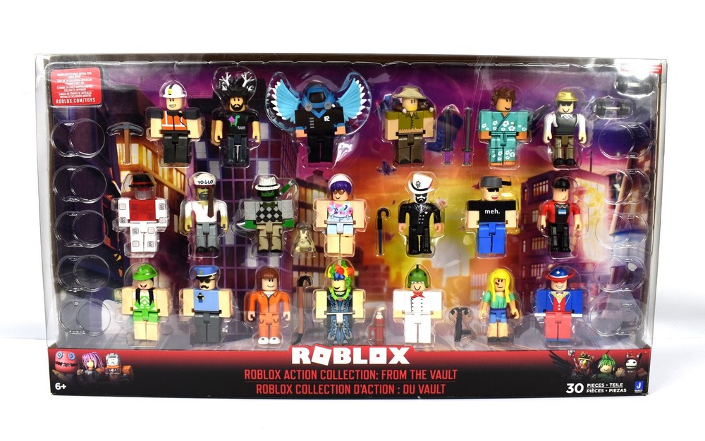 ROBLOX Action Collection 20 Figure Lot + Accessories, No Virtual Codes, Open Box
