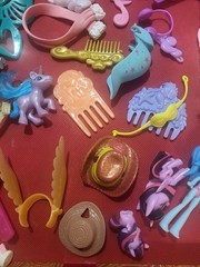 Vintage Hasbro My Little Pony Accessories Variety Lot 50+ Pieces