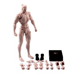 US Romankey X COWL 1/12 Pale Flexible 6″ Male Action Figure Joint Doll Body&Head