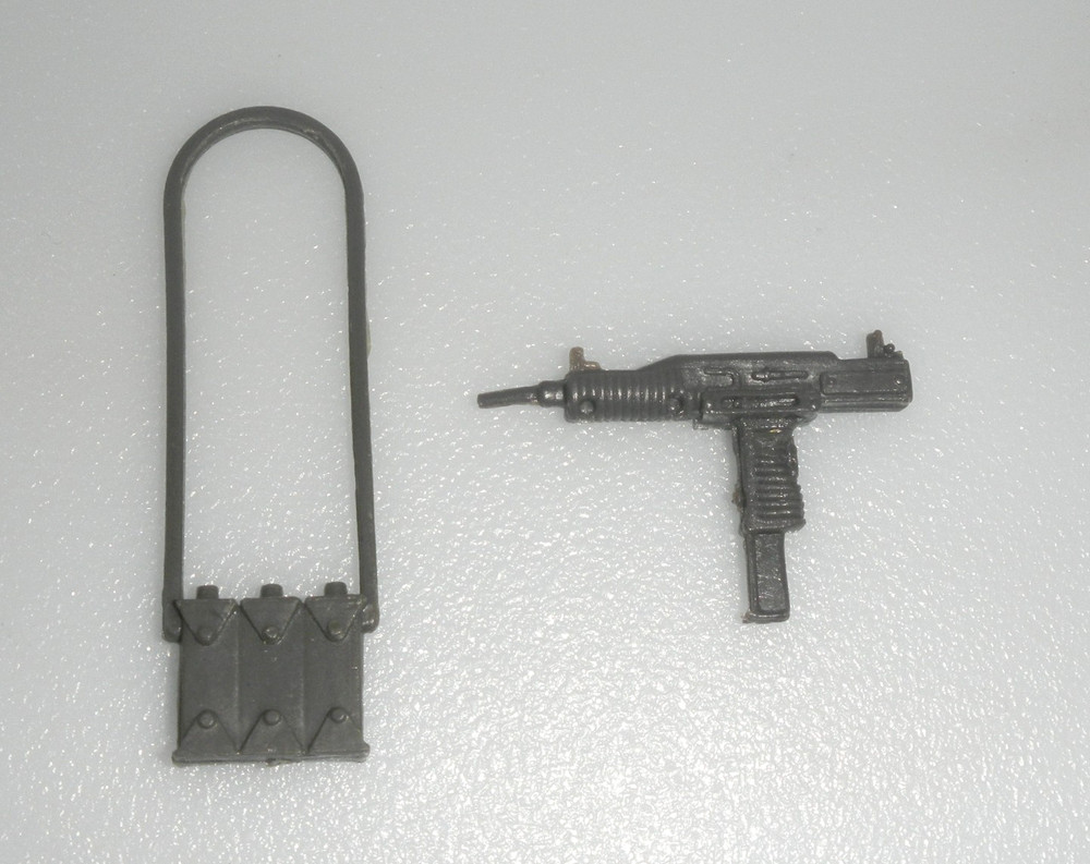 *READ* Ammo Pouch & Uzi Snake Eyes 1982 v1 1983 v1.5 G.I. GI Joe 3.75 ARAH Lot
