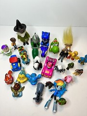 Toy Box Action Figure Vehicle Lot Disney PJ Mask Finding Nemo 28pc Mixed Lot # 3