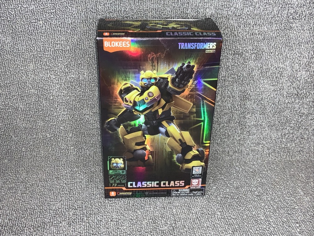 BLOKEES Transformers Classic Class Bumblebee Figure – Model Kit 79 pieces