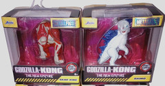 Godzilla X Kong – Shimo & Skar King – Jada Metal Figures – Lot of 2 – New in Box