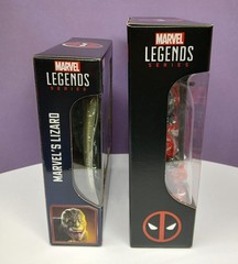 Marvel Legends Lizard Spider-Man No Way Home & Deadpool Venompool Set Of 2