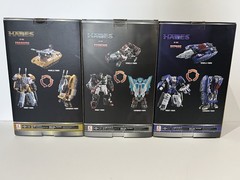 TFC Toys Hades Combiner Set (Third Party Leokaiser) Open In-Box