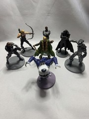 Lot Of 7 PVC Made In Vietnam Figures Disney/Marvel