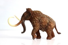 TNG Mammonteus Primigenius Model Elephant Animal Figure Toys Decor Xmas Gift