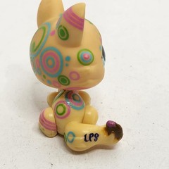 Littlest Pet Shop Cat 1839 Figure LPS Hasbro 1.5″ COL-5859