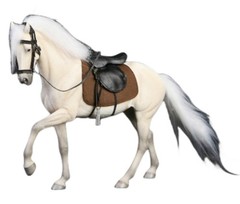 HiPlay JXK ILI Horse 1:12 Scale Miniature Animal Figurine