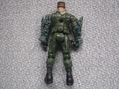 Kong Skull Island PRESTON PACKARD 4″ figure w/ CAMO 2017 Lanard Samuel L Jackson