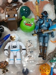 Mixed Boys Lot of Vintage and Modern Toys and Action Figures 50+ Pieces Extras