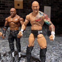Lot of 7 WWE Wrestling Action Figures Mixed Wrestlers 2012-2017 Used