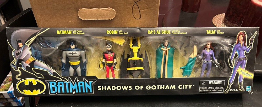Hasbro Shadows Of Gotham City BATMAN ROBIN RA’S AL GHUL TALIA