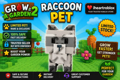 Raccoon Pet Grow A Garden 2
