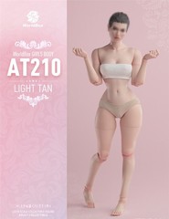 Worldbox AT210 1/6 Female Body Bee Waist Version AT218 White Muscle Version Gift