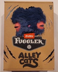 NEW! Fuggler Funny Ugly Monster Plush Toy ALLEY CATS Blue USA Seller